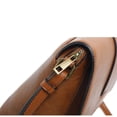 thumbnail image 6 of Ampere Creations Lilly Women Medium Vegan Leather Flap Crossbody Bag - Brown, 6 of 6