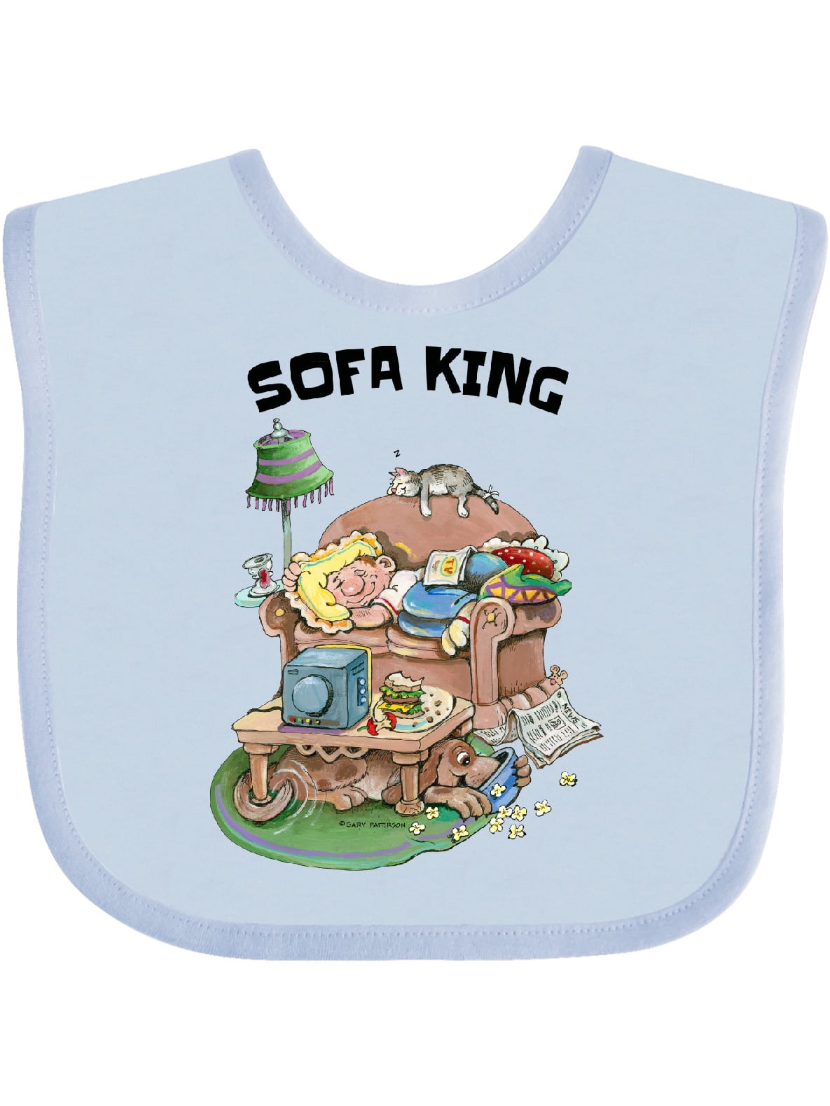 inktastic Sofa King Long Sleeve Creeper Gary Patterson