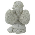 thumbnail image 4 of Northlight 6.75" Praying Angel with Cross Outdoor Garden Statue, 4 of 5