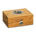 thumbnail image 1 of Bey-Berk International C424 Lacquered Olive Wood Humidor, 1 of 1