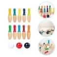 thumbnail image 1 of OULII 1 Set Bowling Toys Indoor Play Multi Synthetic Material Premium Design, 1 of 8