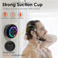 thumbnail image 4 of Altavoz de ducha XLEADER Pro SoundAngel Mate IPX7 impermeable, 4 of 9