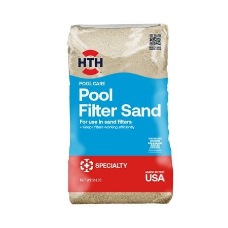 HTH Pool Care Pool Filter Sand for Swimming Pools  50lb