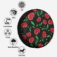 thumbnail image 6 of Kdxio Cherry for Tire Cover Wheel Protectors Tyre Covers Weatherproof Wheel Covers Universal Fit for Trailer Rv SUV Truck Camper Travel Trailers 16 inch, 6 of 8