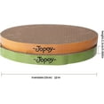 thumbnail image 3 of Jopoy Almohadillas de Repuesto Redondas Cat Scratcher, 2 Unidades, 3 of 6