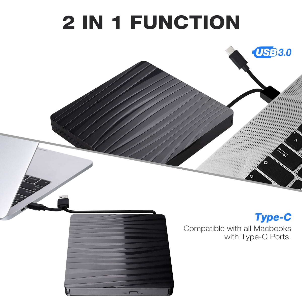 Amicool A11 External Cusb Usb C Dvd Drive, 49 OFF