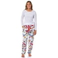 thumbnail image 3 of Frosty the Snowman Women's Christmas Tossed Print Sleep Pajama Pants For Adults, 3 of 7