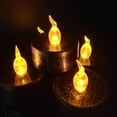 thumbnail image 2 of 4x LED Negra Parpadeante Sin Llama s de lámpara de Té Decoración, 2 of 8