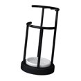 thumbnail image 4 of AMLESO Metal Umbrella Stand Rack Umbrella Organizer Drip Tray Portable Strong Structure White Base, 4 of 8