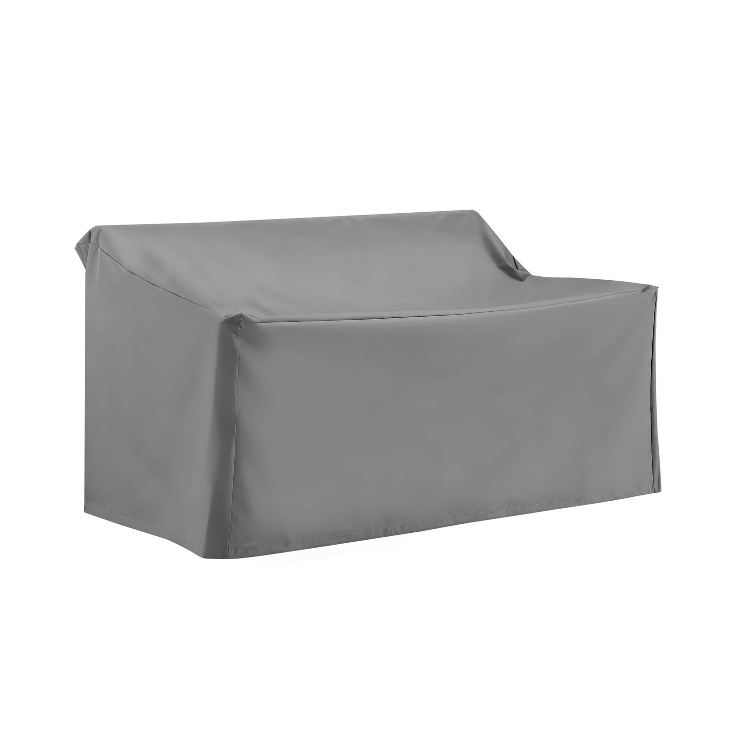 Outdoor Loveseat Cover - Heavy Duty Vinyl, Waterproof, Patio Furniture Protector - 36.5 x 58 x 30 in