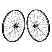 Se Bikes J24SG Wheelset 29in B/O 3/8inx100-110mm FW Rim Brake Clincher Black
