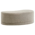 thumbnail image 4 of Accent Chair Bench, Oatmeal, Fabric, Living Room Lounge Cafe Lobby Hospitality Restaurant, Modern Contemporary HB36716, 4 of 12