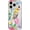 Transparent Bird in, variant on for iPhone 17 Pro Case, Bee Bumble Bee Floral Flower Clear Case | Transparent, Floral Pattern, Cute Bee, Honey Bee, Botanical, Cute Animal, Wildflower, Soft TPU Protective Case 6.3 in