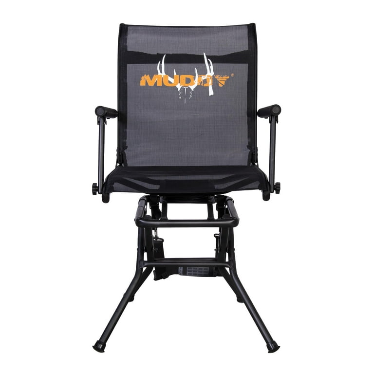 Free Shipping MUDDY SWIVEL GROUND SEAT STEEL FRAME FLEX TEK SEAT 300LB WEIGHT RATING WEIGHS 15LB Walmart