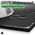 thumbnail image 4 of GORILLA GRIP Silicone Pet Feeding Mat, 100% Waterproof, Protects Floors, 18.5x11.5 Black, 4 of 9