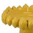 thumbnail image 5 of Benjara Rambo Decorative Bowl, Sculpted Lemon Motifs, Glazed Yellow Ceramic, 5 of 6