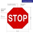 thumbnail image 3 of Stop Sign, Street Stop Sign,, 3 of 8