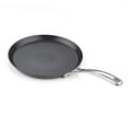 thumbnail image 6 of Cooks Standard 9.5-inch Crepe Pan Nonstick Hard Anodized, Dosa Tortilla Omelet Pan Pancake Flat Skillet Tawa Griddle, Black, 6 of 7