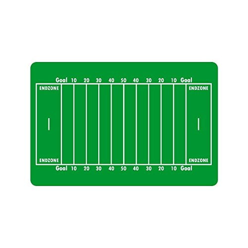 RYLABLUE American Football Field Doormat Floor Mats Rugs Outdoors/Indoor Doormat Size 23.6x15.7 inches