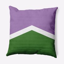 Simply Daisy 20 inch Genderqueer Chevron Outdoor Throw Pillow