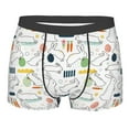 thumbnail image 4 of Goofa Easter Rabbit Printed Men's Boxer Briefs Underwear, Moisture-Wicking Underwear, Trunk,Soft and Breathable Cotton Underwear-X-Large, 4 of 9