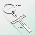 thumbnail image 6 of Christian Christmas Birthday Gifts for Daughter Son Inspirational Gifts for Women Men Christian Cross Keychains, 6 of 14