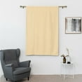thumbnail image 3 of Yipa Beige Blackout Roman Curtains for Kids Bedroom Thermal Insulated Curtains Rod Pocket Tie Up Shade Curtains 1-Panel for Small Windows Bathroom Kitchen (46 x 46 Inches Long), 3 of 7