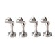 thumbnail image 1 of 4 Piezas Tope Magnético para Puerta de Piso, Tope Magnético para Puerta de Metal Sólido, Potente Tope Magnético para Puerta para Oficina en Casa Plata, 1 of 4