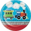 Creative Converting All Aboard Train Paper Plates, 8 ct