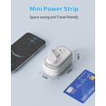 thumbnail image 3 of Travel Power Strip BV4U2S-C BV4U2S-C con 2 tomas de corriente alterna y 3 puertos USB, 3 of 7