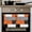 Orange Gray Black, variant on Navy Blue Black Grey Kitchen Towels Set of 4, Water Absorbent Dish Towel, Modern Irregular Geometric Abstract Decorative Hand Towels - Quick Drying Cloth for Cooking Baking, 18x28 Inch
