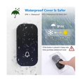 thumbnail image 4 of Self Powered Waterproof Door Night Light No Battery Smart 1 Button 2 Receiver,eu Plug Black, 4 of 5