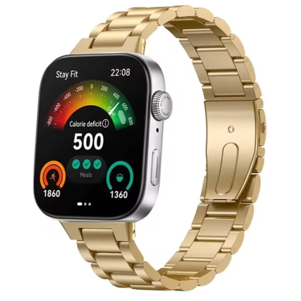 Correa para Huawei Watch Fit 3/4/4 Pro, Acero Inoxidable Eslabones