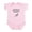 Petal Pink, variant on CafePress - Daddys Running Buddy Body Suit - Baby Light Bodysuit, Size Newborn - 24 Months