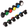 thumbnail image 3 of Y-Loong Pack Of 12 Mini Momentary Push Button Switches 12 Mm Momentary Push Button Mini Push Button On off Waterproof Push Button For Car Boat Ardui ACG, 3 of 4
