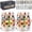 #B, variant on 2PACK Spinning Drinking Glass Cup Crystal Hand-Painted Embossed Rotating Whiskey Glasses Set Unique Luxury 360° Old Fashioned Wine Bourbon Tumbler with Colorful Relief Cocktail Rocks Men Bar