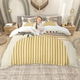 thumbnail image 3 of Erosebridal Mid Century Art Queen Duvet Cover Set, Minimalism Bedding, 1 Duvet Cover and 2 Pillowcases (No Comforter), 3 of 5