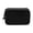 A, variant on Cute Compact Hard Shell Carrying Case for Small Electronics, Earbuds, USB Drives, Black Zipper Pouch with Carabiner Clip Stationery Set