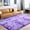 Light Purple, variant on Noahas Fluffy Area Rug for Living Room Bedroom, 4 x 6 Tie-Dyed Purple Rug Fuzzy Non-Slip Modern Carpet Ultra Soft Faux Fur Rugs for Dorm Kids Room Home Decor