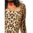 thumbnail image 4 of Leg Avenue Sexy Cougar Catsuit Women's Halloween Fancy-Dress Costume for Adult, XL, 4 of 6