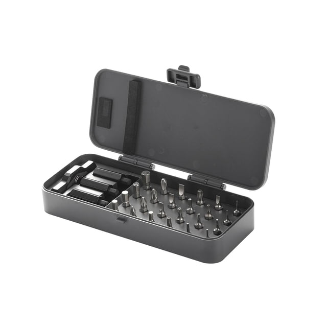 Juego de destornilladores de trinquete 24 en 1, fácil de usar, portátil, herramienta de reparación para electrodomésticos domésticos, bricolaje