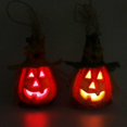 thumbnail image 2 of Linterna de lámpara de luz LED JanHm con sombrero de calabaza 2 uds, 2 of 4