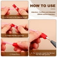 thumbnail image 5 of Uxcell Zipper Pull Cord Lock, Plastic Shoe Lace End Clips for Various Uses Beige, 5 of 7
