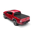 thumbnail image 1 of Fits 2007-2021 Toyota Tundra Retrax Tonneau Cover T-80831 RetraxPRO XR; Manual Retractable; Key Lockable; Black Matte; Aluminum; With Trax Rail System, 1 of 2