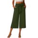 thumbnail image 4 of Pantalones Sueltos para Mujeres de Verano Pata Recta de Color Sólido con Bolsillos Y Cintura Elástica para Pantalones Casuales para Mujeres de Verano, 4 of 6