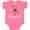 Hot Pink, variant on Inktastic Grammie Girl Ballerina Monkey Girls Baby Bodysuit