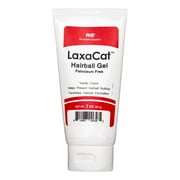 Angle View: Pet Health Solutions LaxaCat Petroleum Free All Stages Cat Hairball Gel 5 Oz