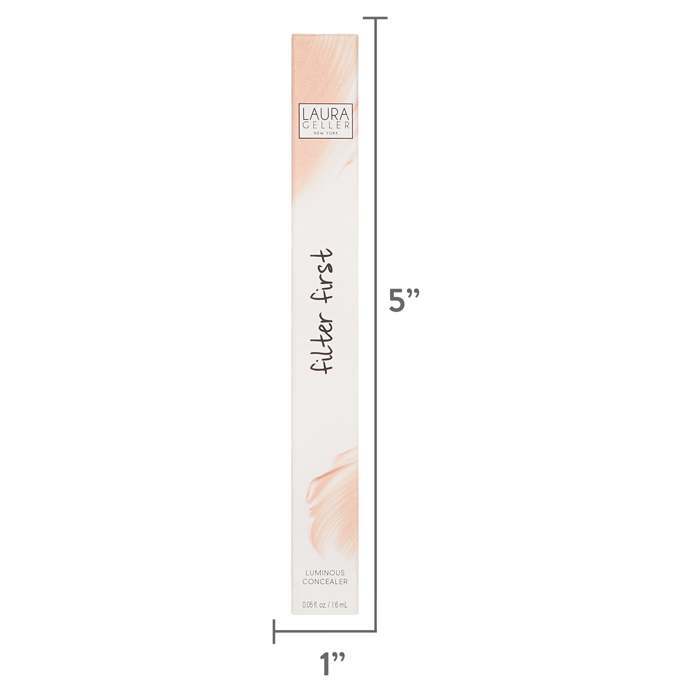 Laura Geller Filter First Luminous Concealer, Deep Tan, 0.05 Oz