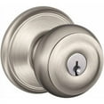 thumbnail image 6 of Schlage F51VGEO619 Georgian Entry Knob, Satin Nickel, 1,, 6 of 6