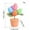 B, variant on Darzheoy Easter Egg Tree Pot, Easter Decorations 17cm Easter Eggs Pot Spots Eggs Flower Pot for Indoor Easter Decor Plants Flower Vase Room Decor Spring Decor (A)